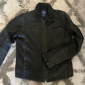 Men’s G Star Raw Leather Jacket